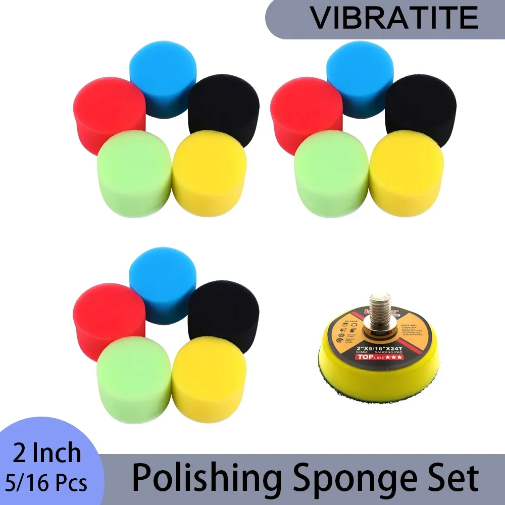 Polish Pad Set Buffer - Conjunto de Esponjas de Polimento de