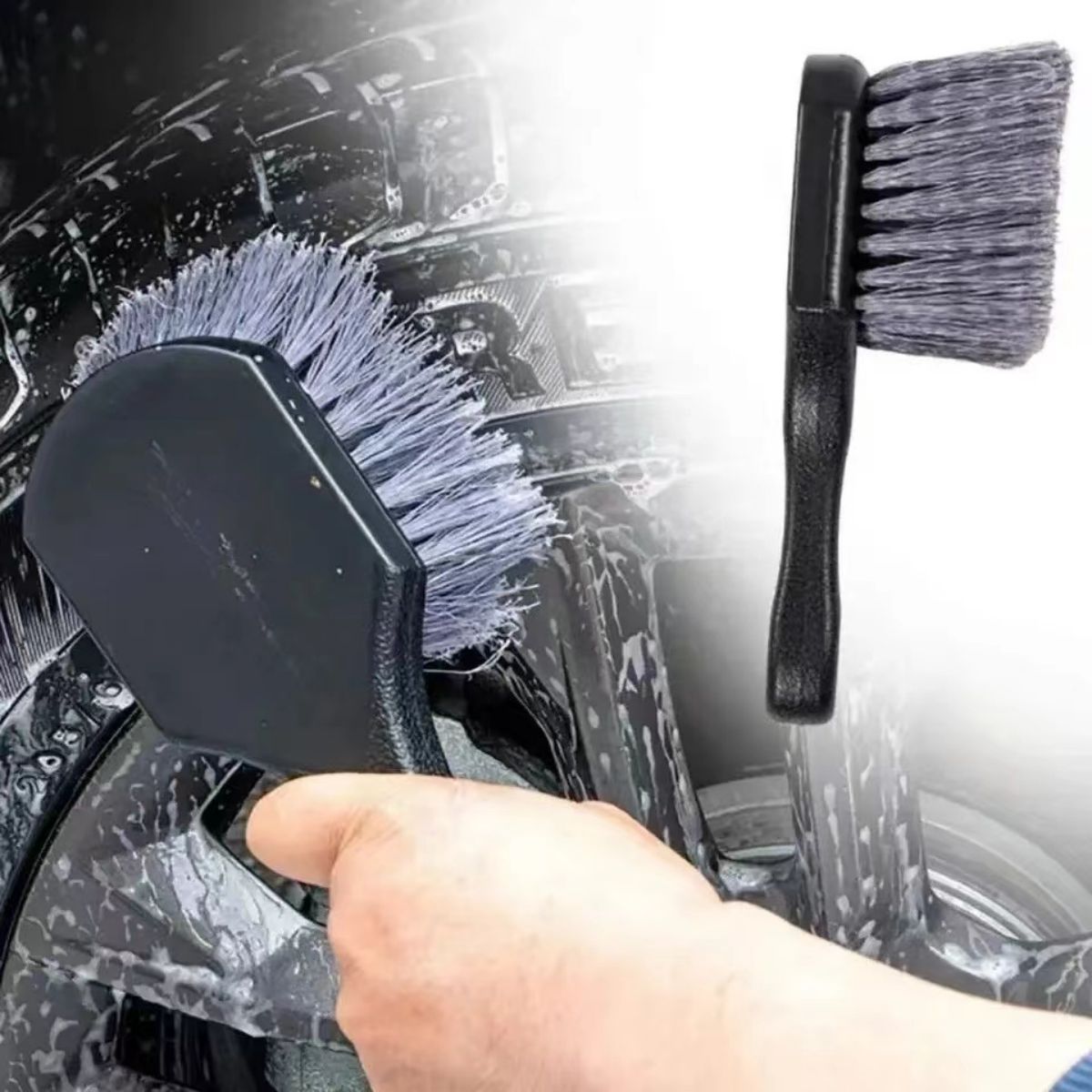 Car Cleaning Brush - Escova de Limpeza de Rodas de
