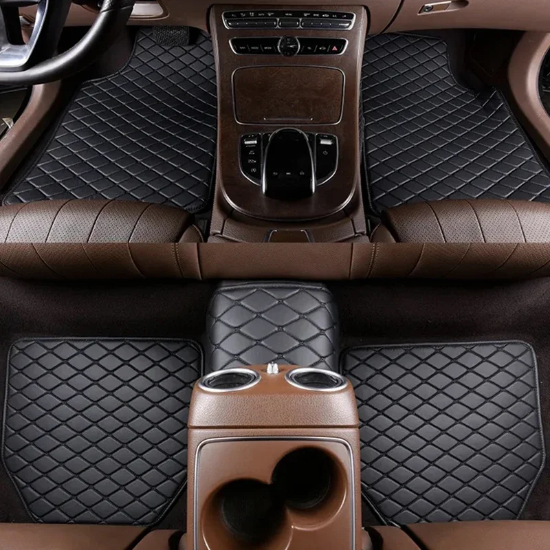 Leather Cleaner Interior - Tapetes de carro 5 peças couro