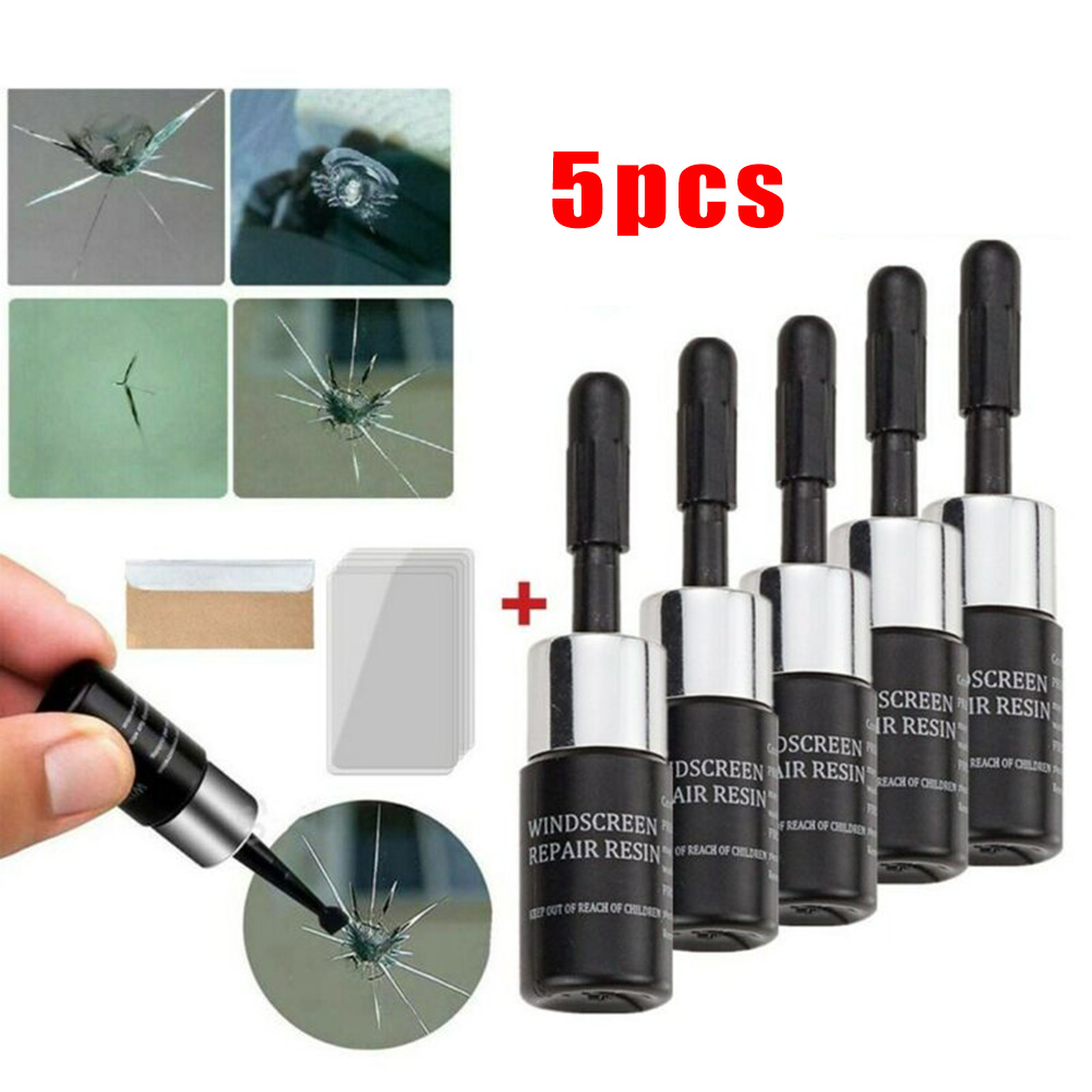 Glass Cleaner Streak - 5 pçs automotivo vidro nano reparação