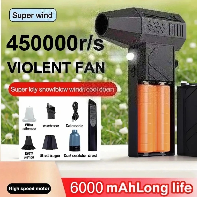 Dryer Car Blower - Ventilador turbo de 450000rpm, motor sem