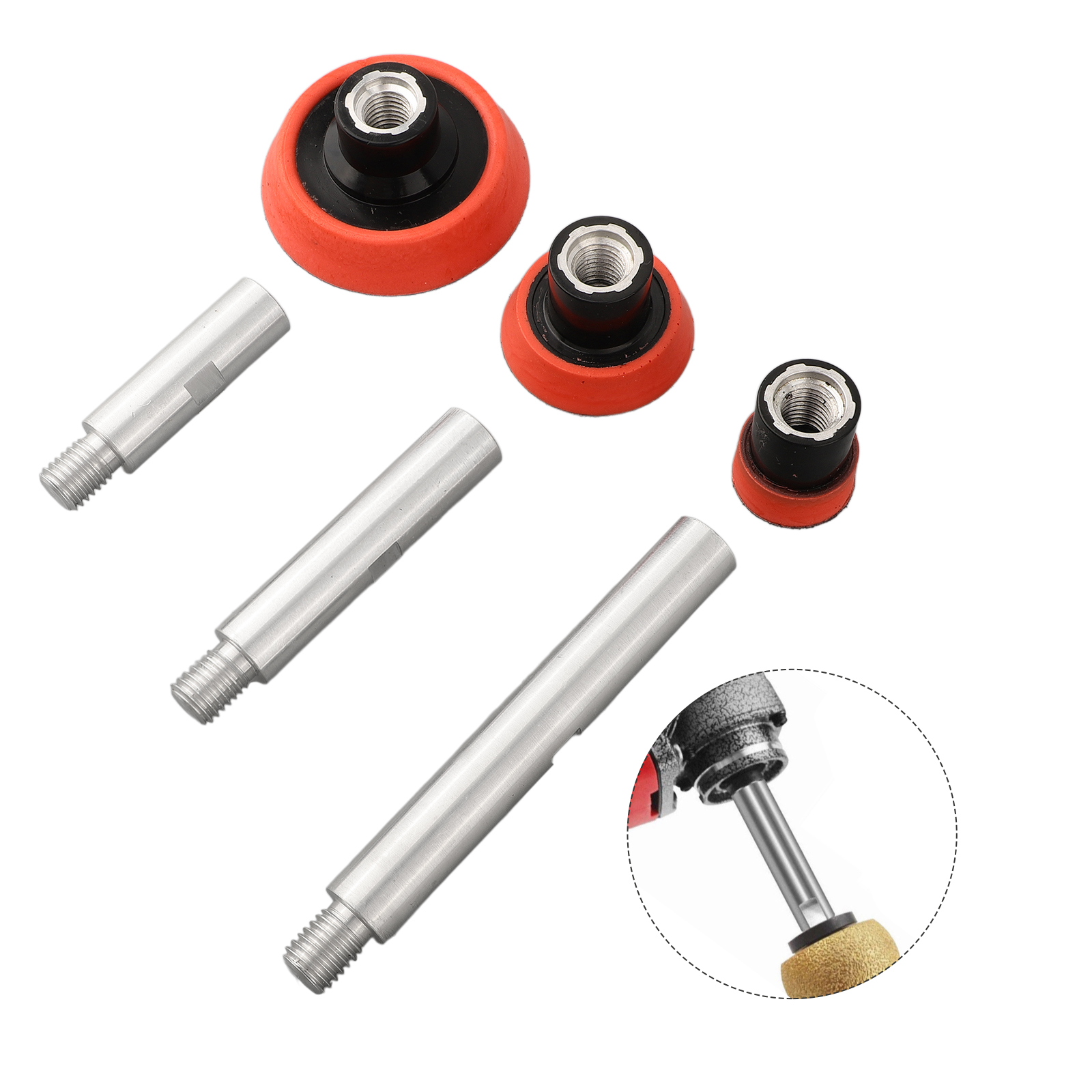 Polish Pad Set Buffer - Conjunto de Extensão para Polidor com