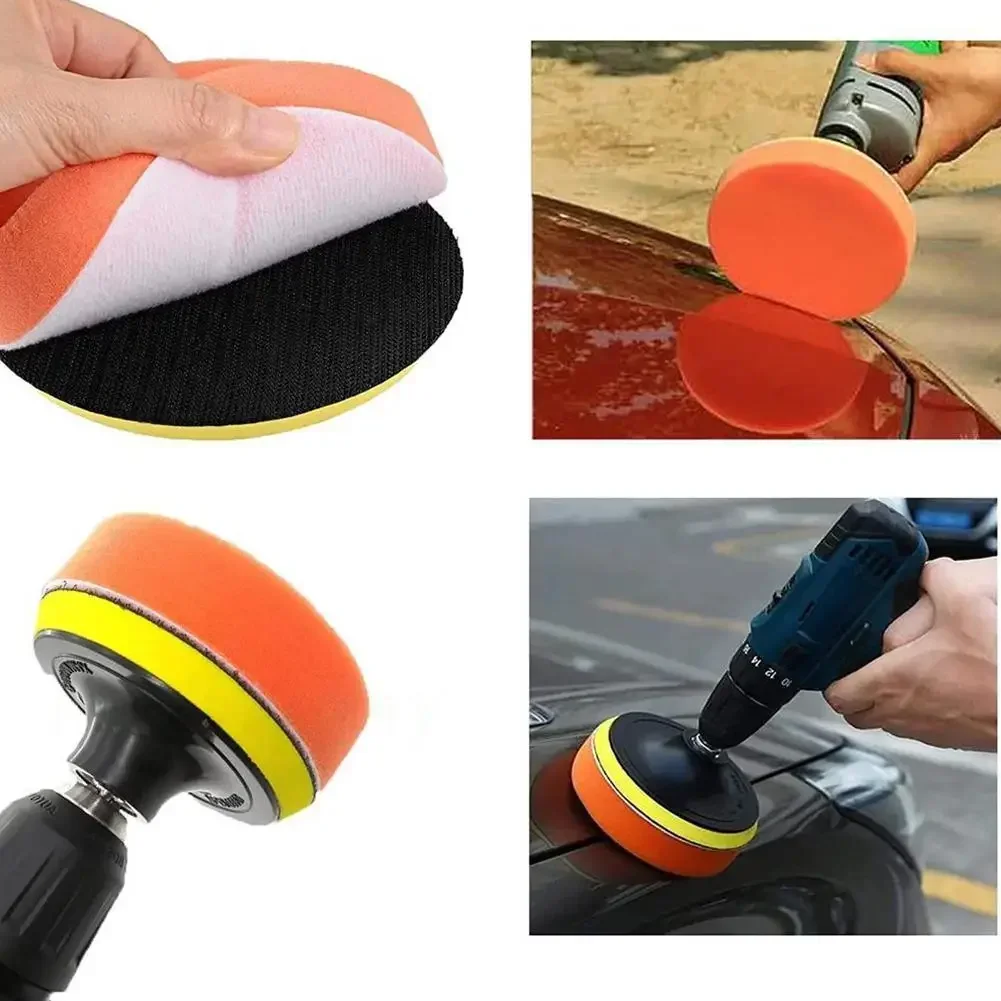 Polish Pad Set Buffer - Kit de almofadas de espuma para