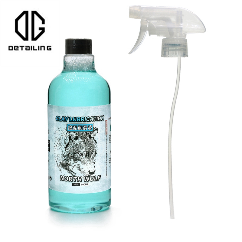 Clay Bar Lubricant - Detalhe 500ml barra de argila para