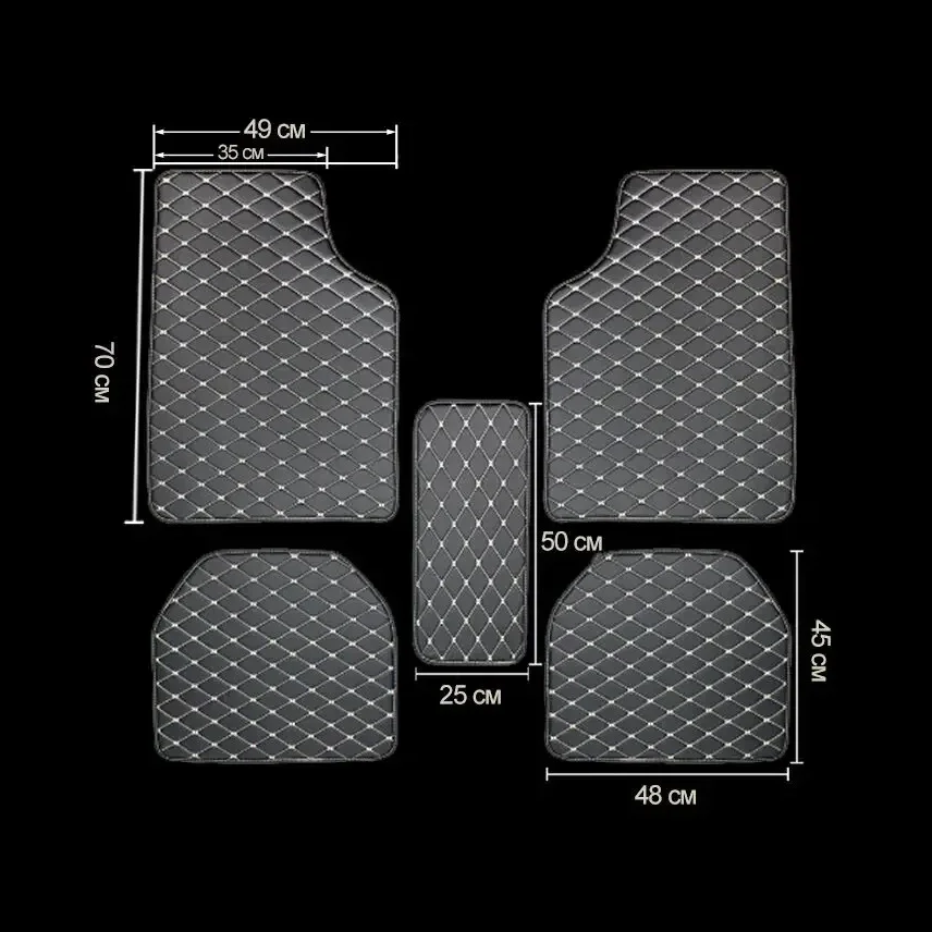 Tapetes de carro 5 peças couro - Leather Cleaner Interior avaliação e preço