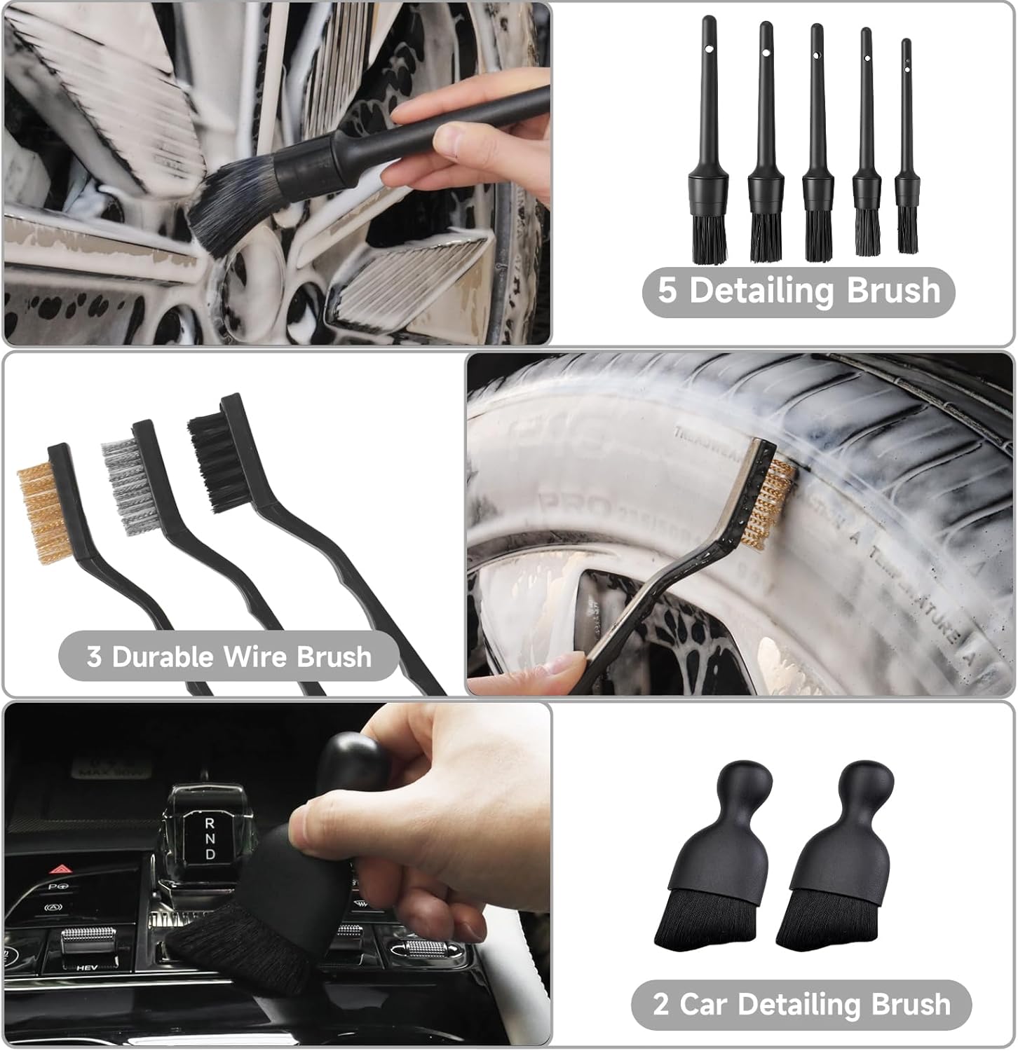 Kit de Detalhamento de Carros, - Interior Detailing Kit avaliação e preço