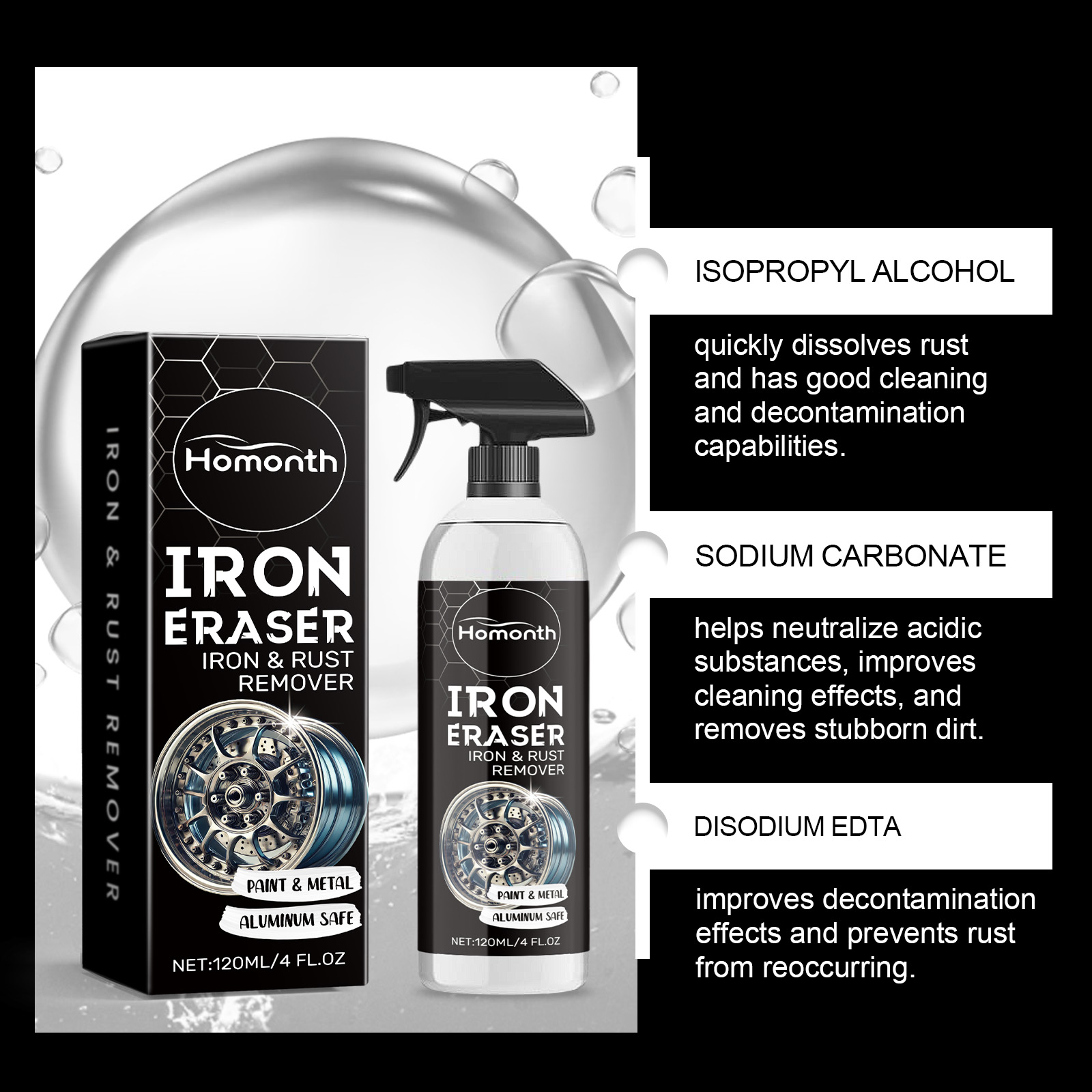 Spray Removedor de Ferrugem pa - Wheel Cleaner Alloy avaliação e preço
