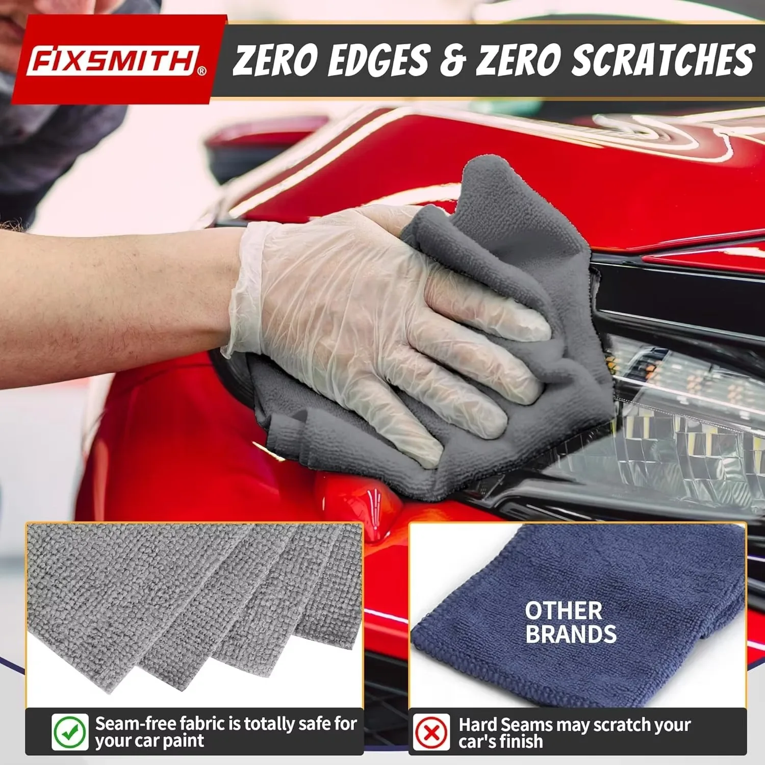 Panos de limpeza de microfibra - Microfiber Towel Detailing avaliação e preço