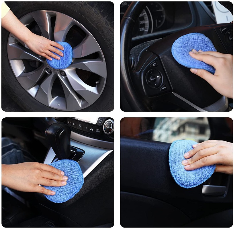 10 Peças de Esponjas Aplicador - Wax Applicator Pad avaliação e preço