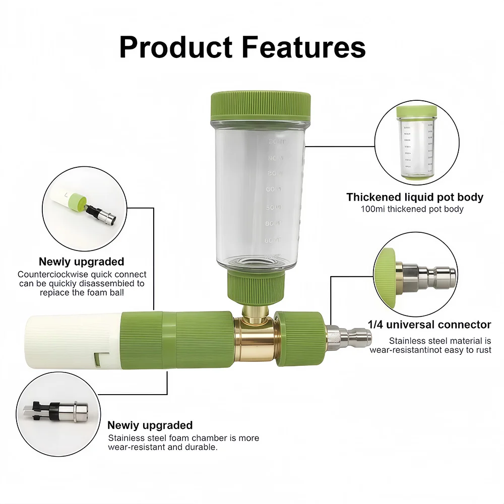 Canhão de Espuma para Lavagem  - Pressure Washer Foam Gun avaliação e preço