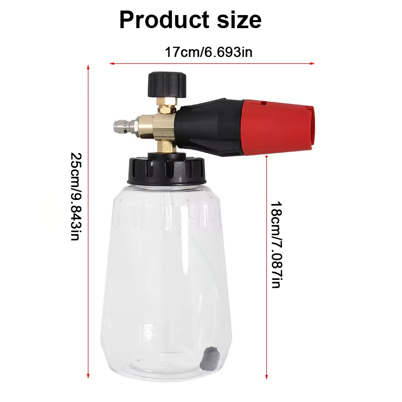 Canhão de Espuma PA de Alta Pr - Pressure Washer Foam Gun avaliação e preço
