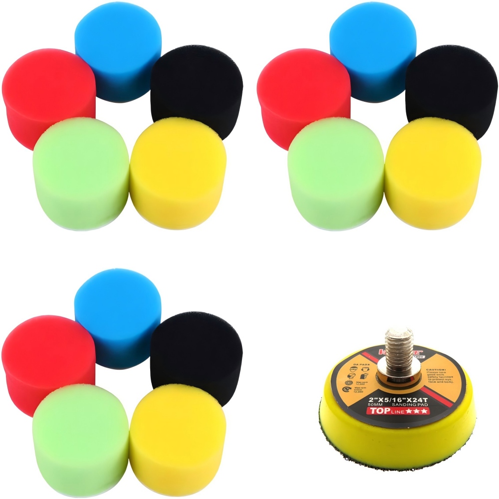 2 Polegada 50mm kit de disco d - Polish Pad Set Buffer avaliação e preço