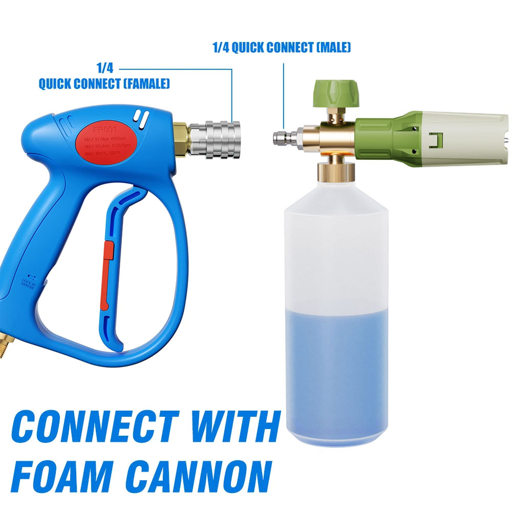 Pistola de espuma de alumínio  - Pressure Washer Foam Gun avaliação e preço