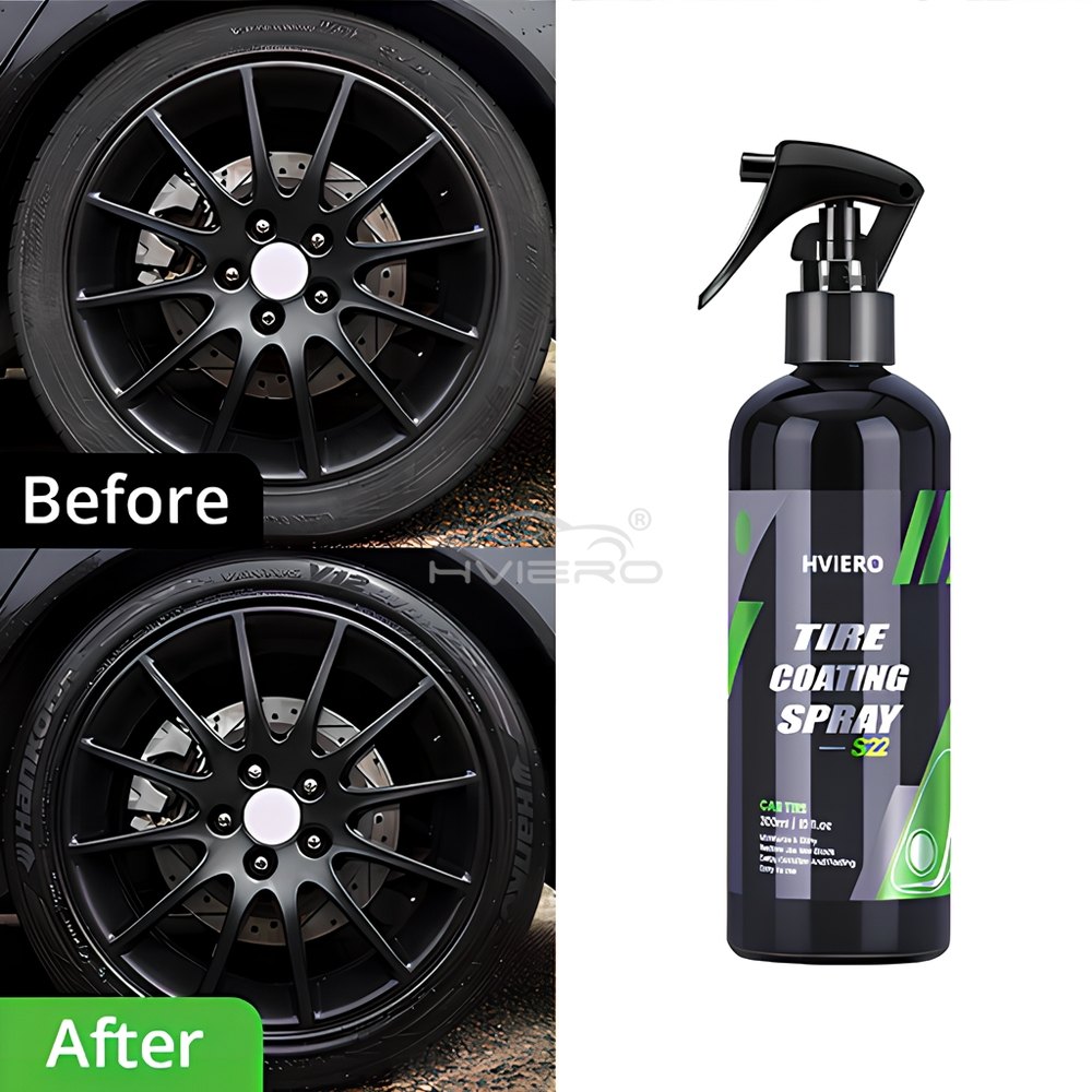 Carro auto pneu brilho pneu re - Tire Shine Spray Sealant avaliação e preço