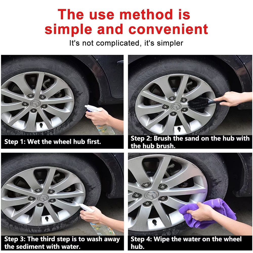 Escova de roda de carro, cerda - Wheel Cleaner Alloy avaliação e preço