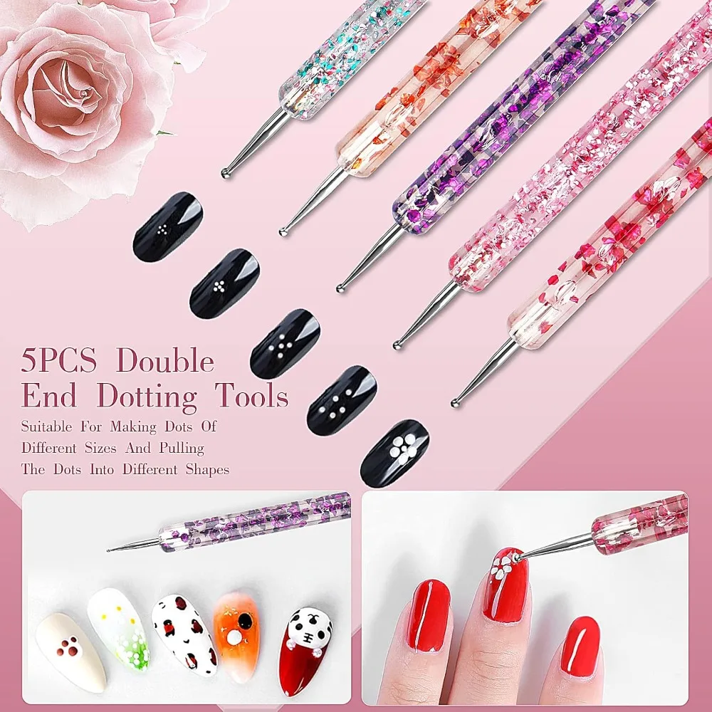 32 pincéis para arte em unhas, - Detailing Brush Set avaliação e preço