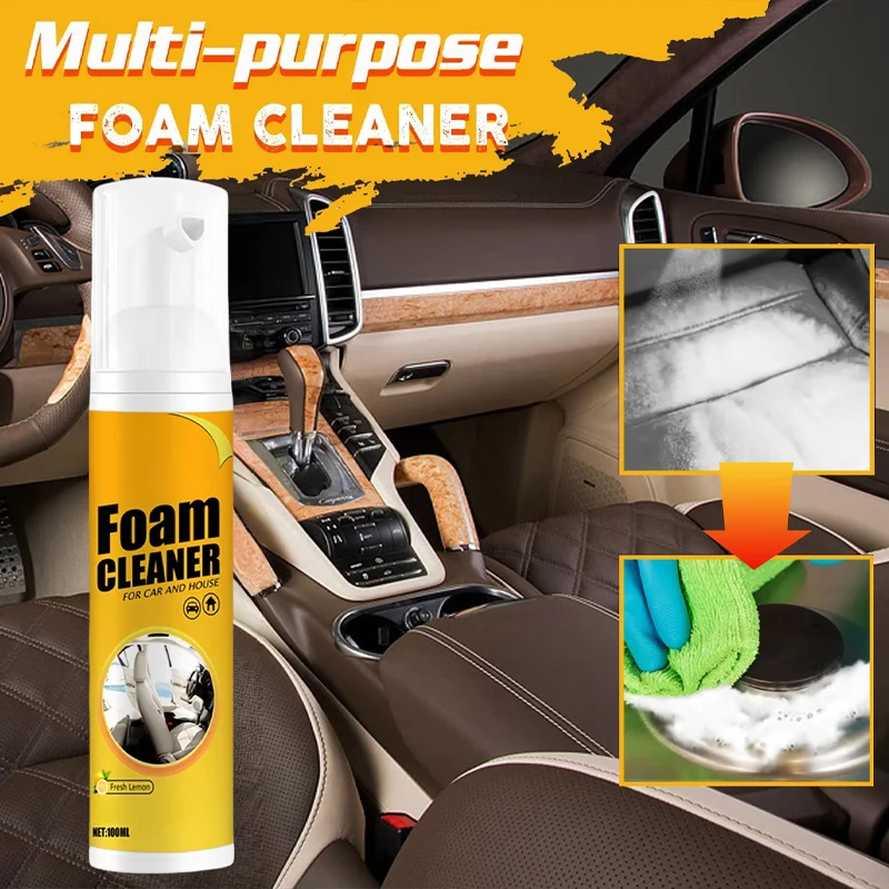Limpador de espuma multifuncio - Leather Cleaner Interior avaliação e preço