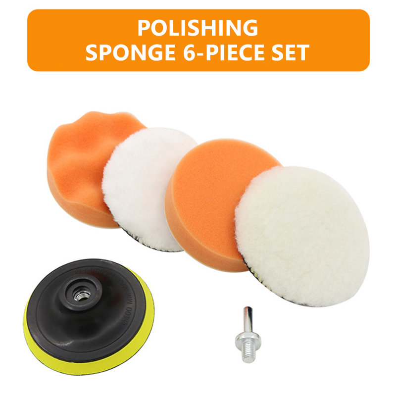 Kit de 6 Peças de Esponjas par - Polish Pad Set Buffer avaliação e preço