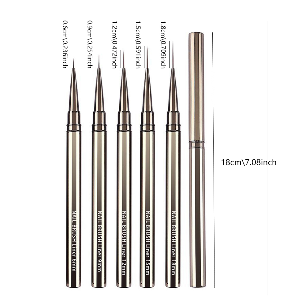 Conjunto de 5 Pincéis Profissi - Detailing Brush Set avaliação e preço