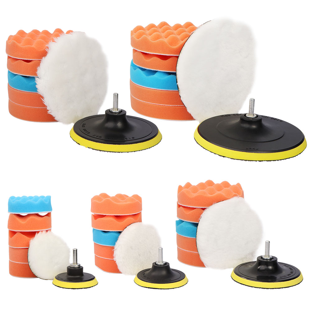 Auto Car Polishing Pad Kit, Ca - Polish Pad Set Buffer avaliação e preço