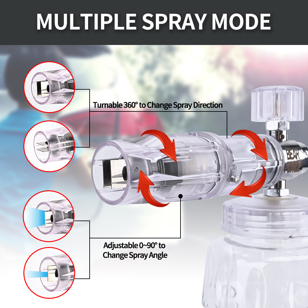 Gerador de Espuma, Canhão de E - Pressure Washer Foam Gun avaliação e preço