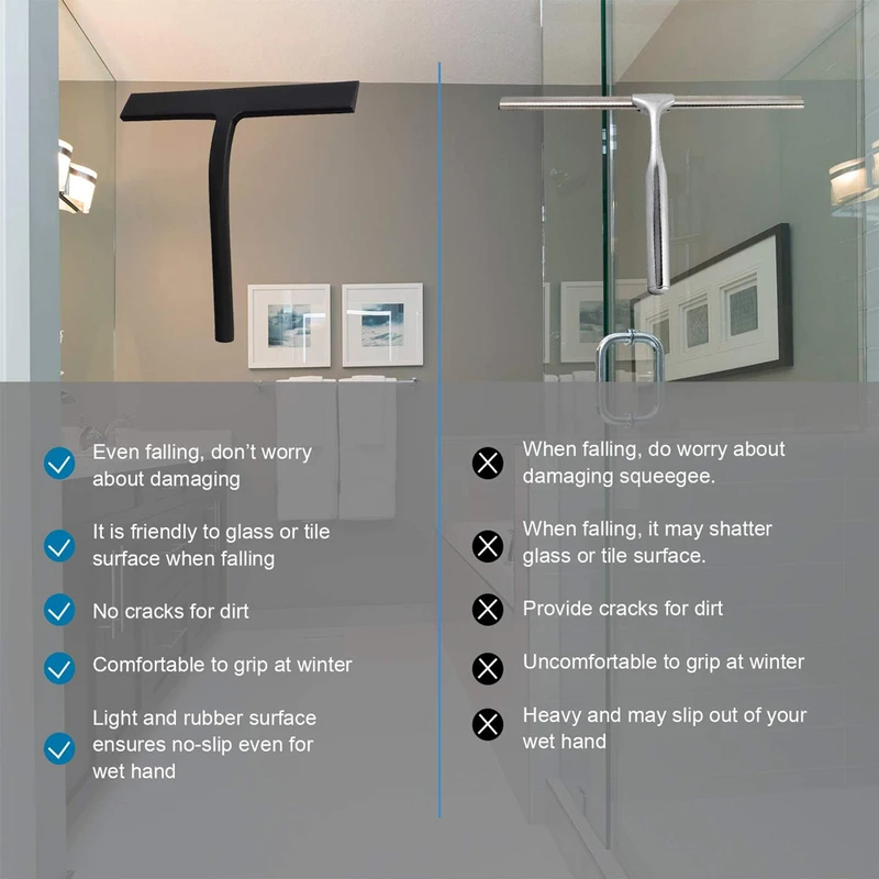 Rodo de silicone para limpeza  - Glass Cleaner Streak avaliação e preço