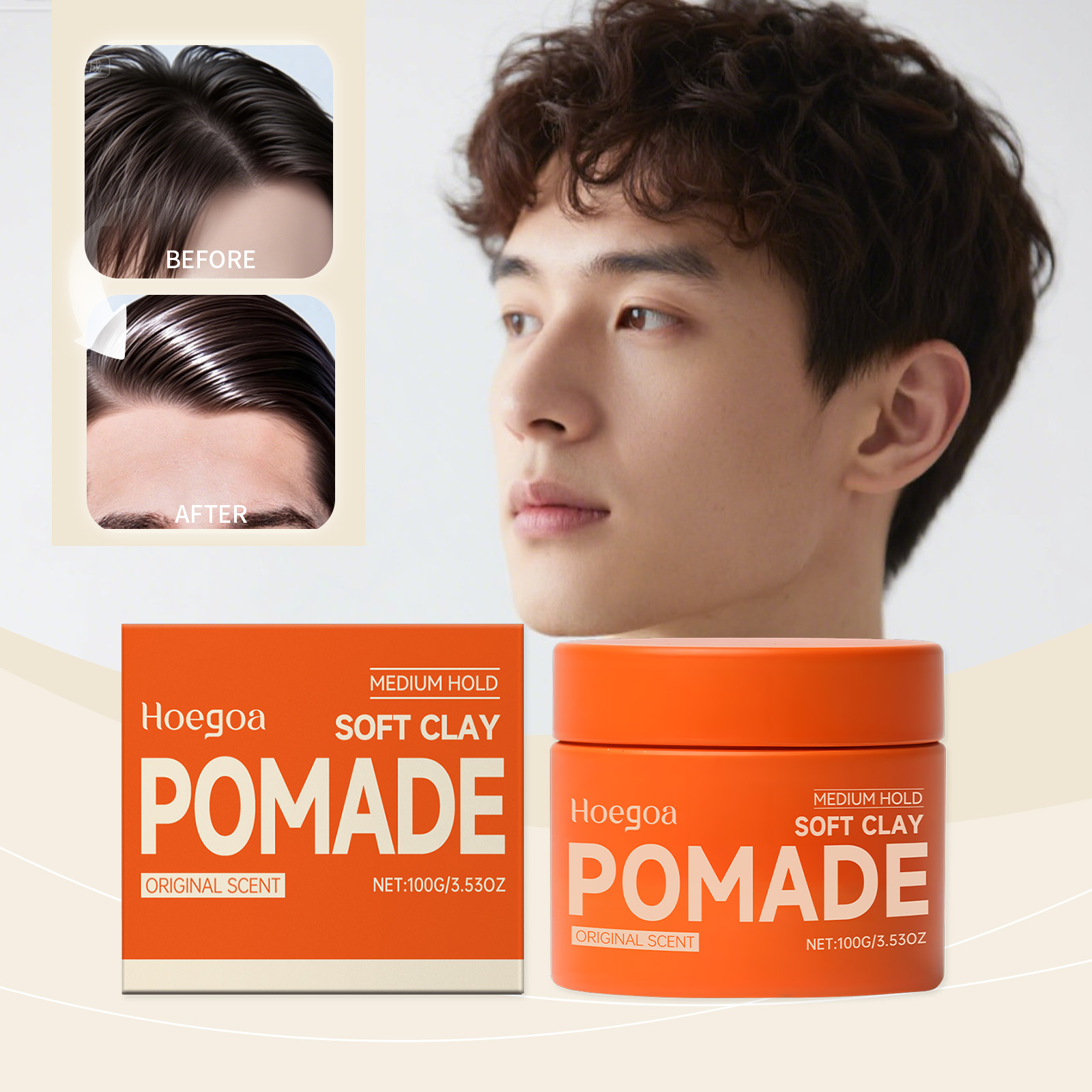 Cera de cabelo original de lon - Clay Bar Lubricant avaliação e preço
