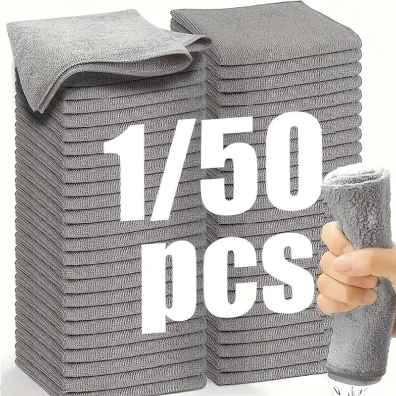 1/50 pçs pano de limpeza de mi - Microfiber Towel Detailing avaliação e preço
