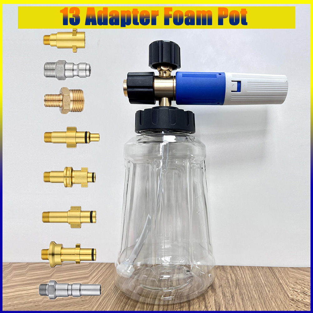 Adaptadores Variados para Pist - Pressure Washer Foam Gun avaliação e preço
